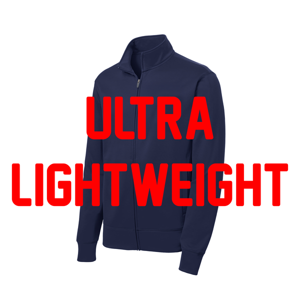 Anthem Prep Unisex Navy Ultra Lightweight Full Zip Jacket