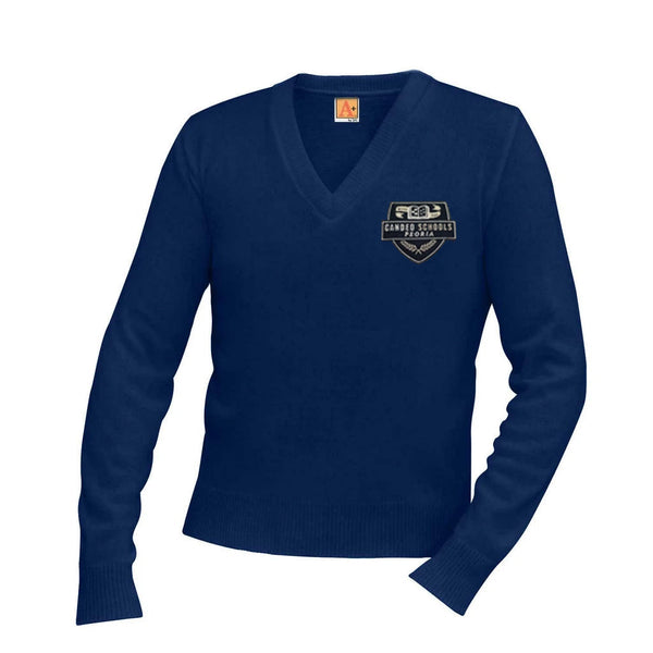 Candeo Peoria Male V Neck Pullover Sweater