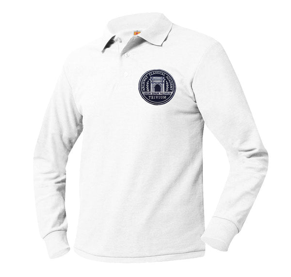 Archway Trivium Unisex Pique Long Sleeve Polo