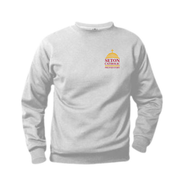 Seton Catholic Prep Crew Neck Fleece Sweatshirt