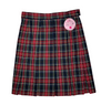 Chandler Prep Academy Box Pleat Plaid Skirt