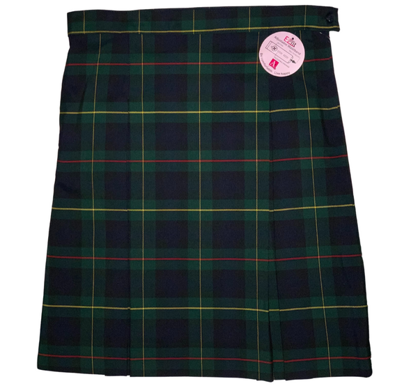 Veritas Prep Girls Plaid Box Pleat Skirt