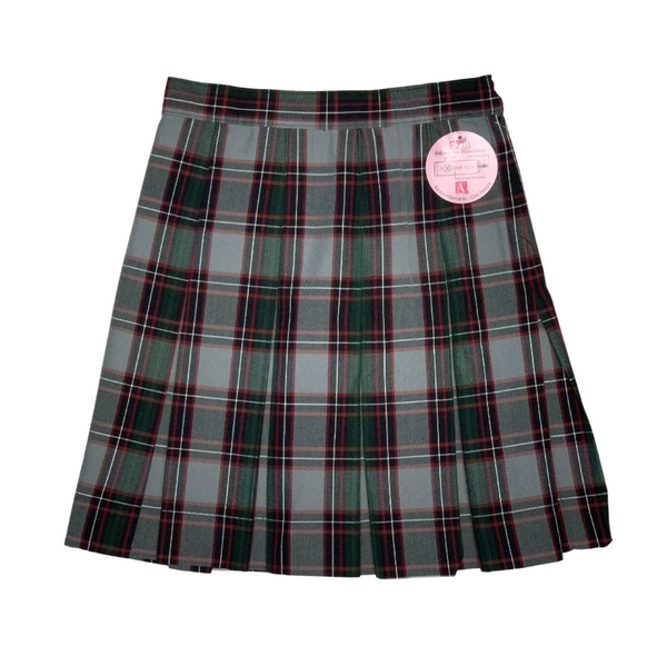 Trivium Prep Box Pleat Plaid Skirt