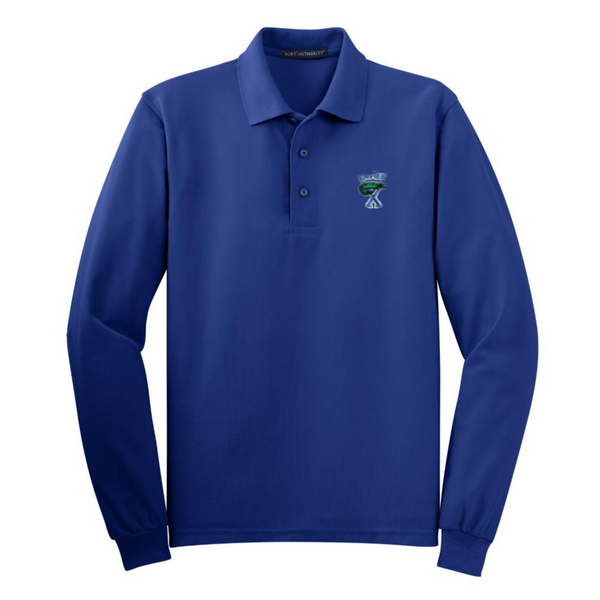 Lacoste, Long Sleeve Embroidered Polo Shirt, Long Sleeve Polos